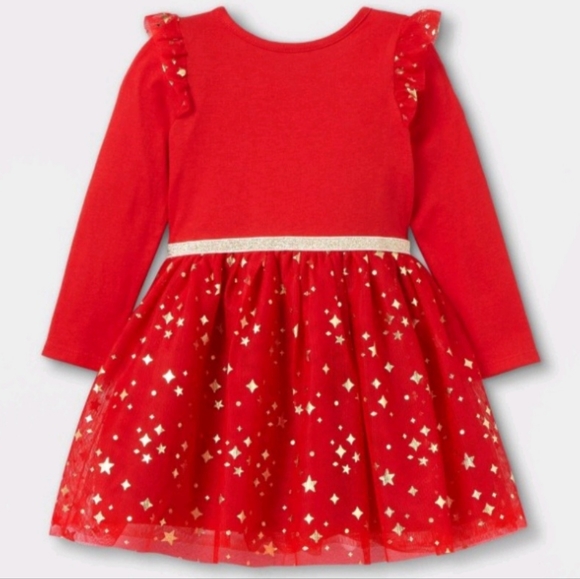 Baby / Toddler girl red dress 18 months - Picture 2 of 3